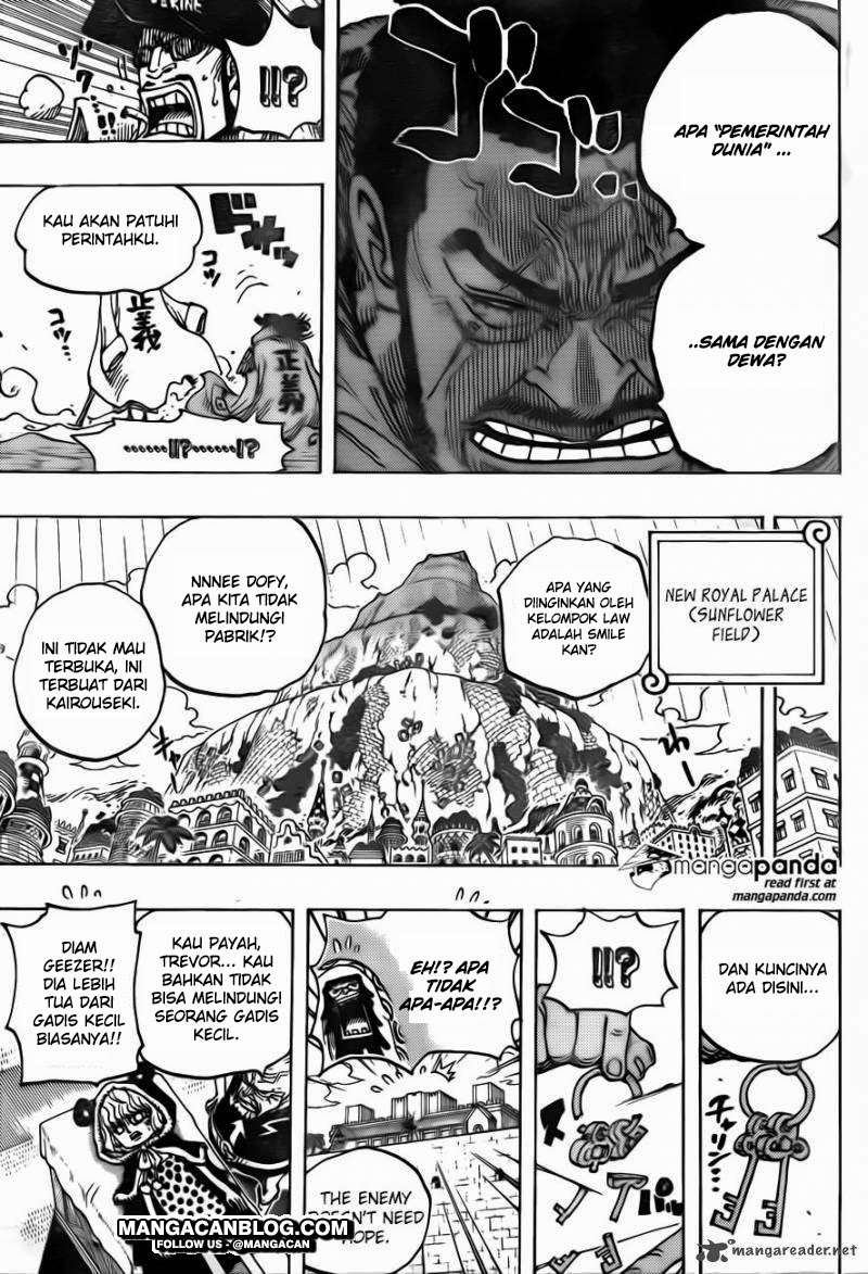 One Piece Chapter 747 - halaman 8