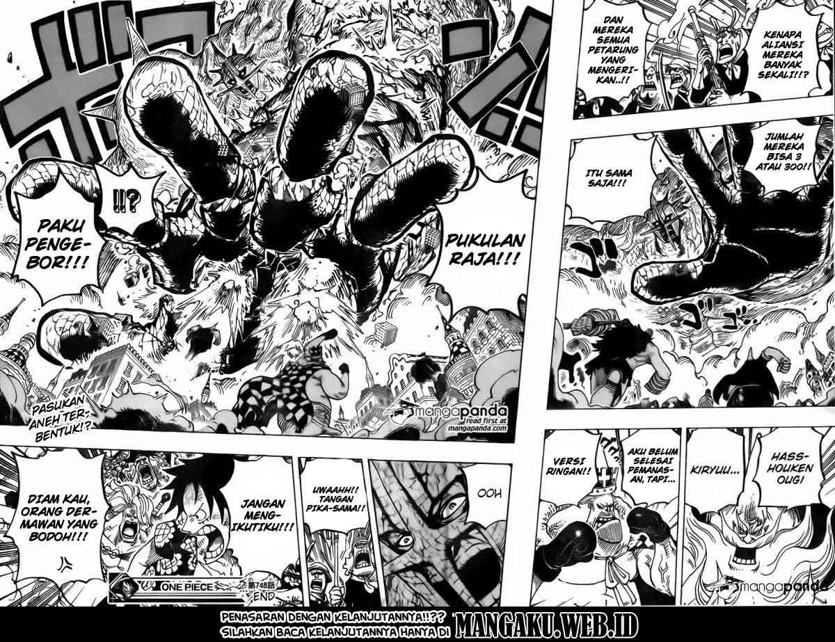 One Piece Chapter 748 - halaman 16