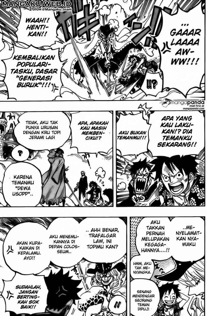 One Piece Chapter 748 - halaman 8