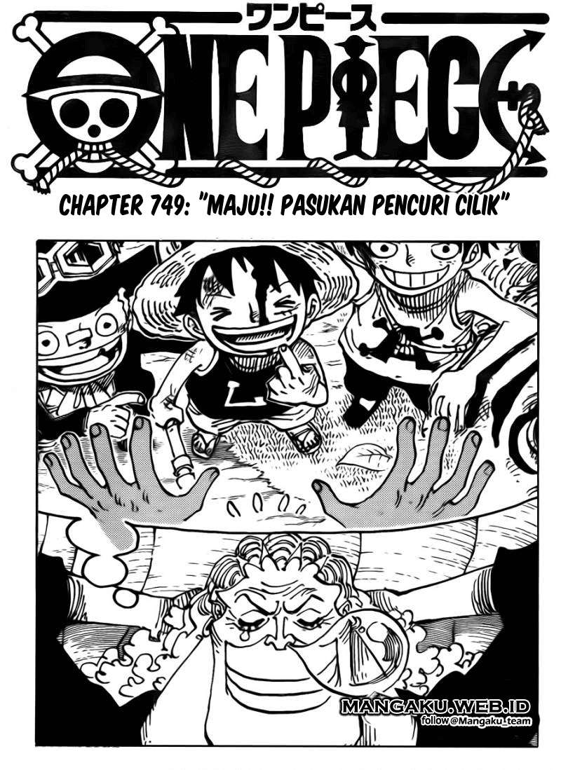 One Piece Chapter 749 - halaman 2