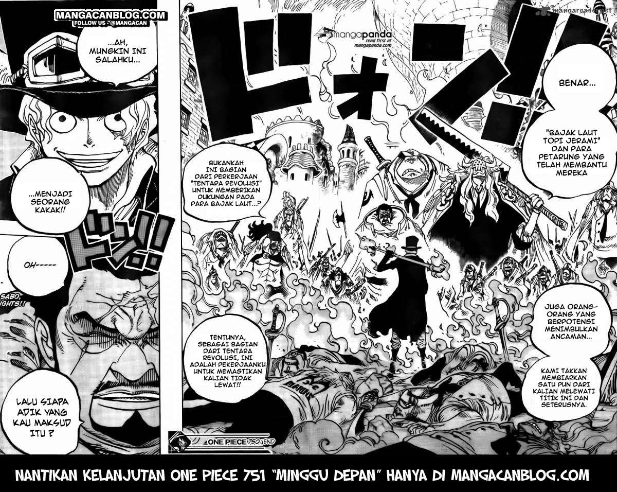One Piece Chapter 750 - halaman 17