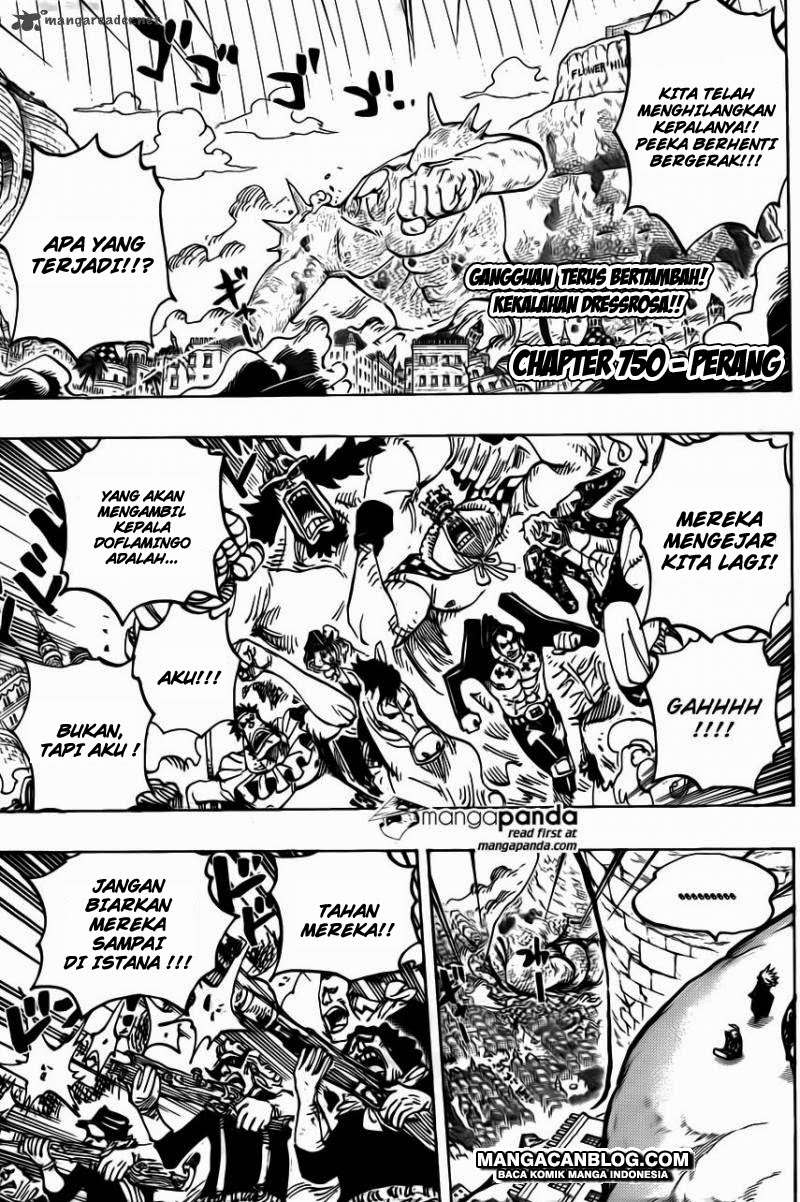 One Piece Chapter 750 - halaman 4