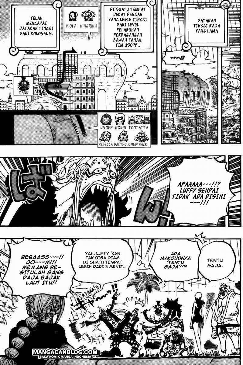 One Piece Chapter 750 - halaman 7