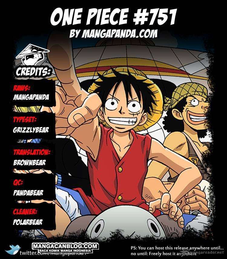 One Piece Chapter 751 - halaman 1