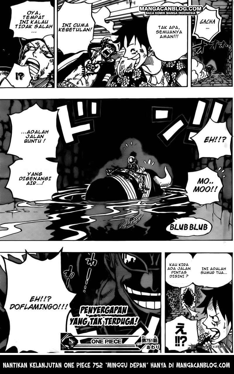 One Piece Chapter 751 - halaman 17