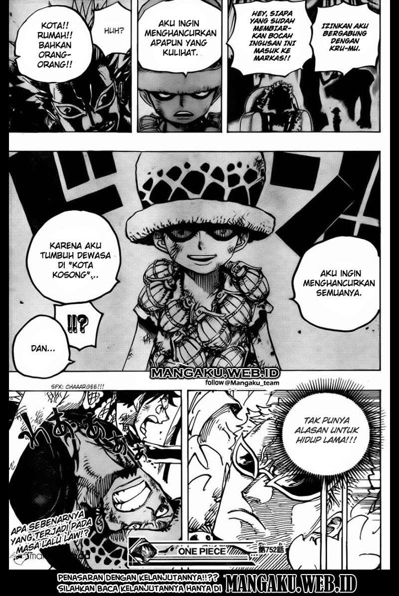 One Piece Chapter 752 - halaman 19