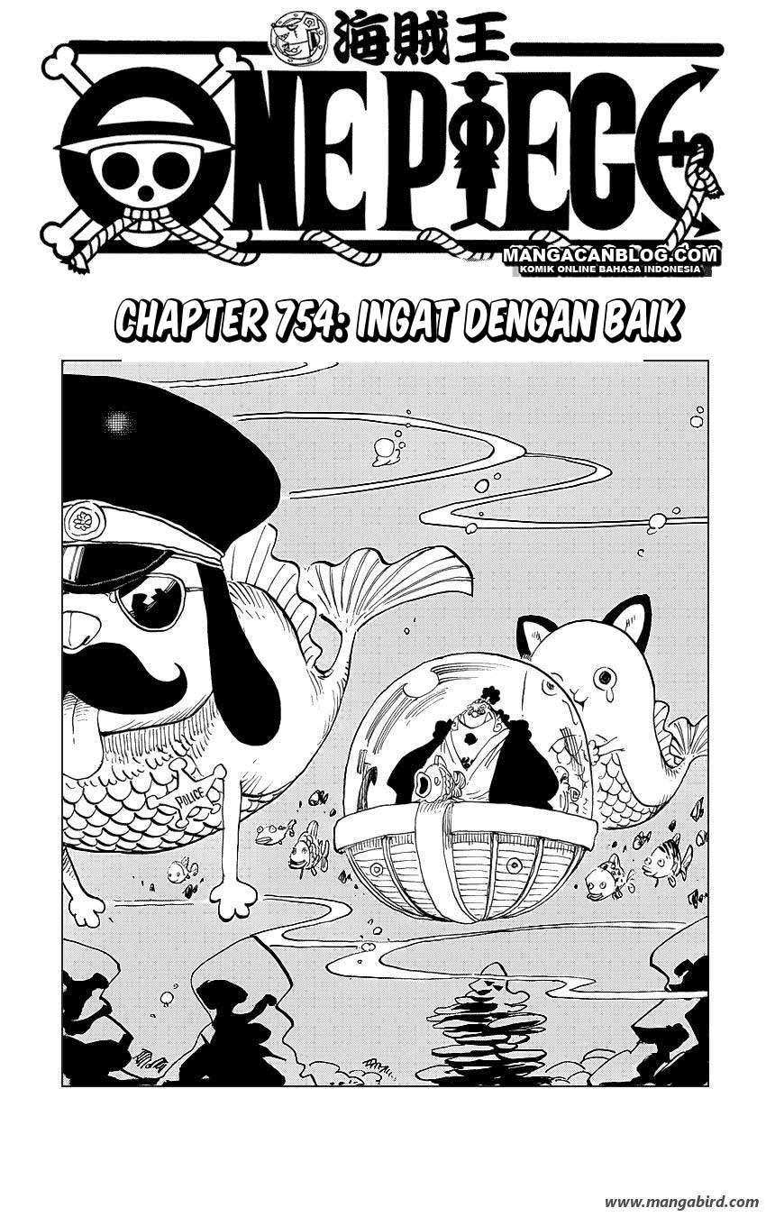 One Piece Chapter 754 - halaman 1
