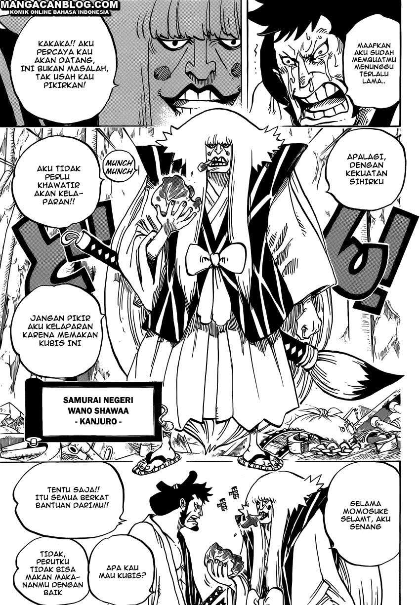 One Piece Chapter 754 - halaman 3