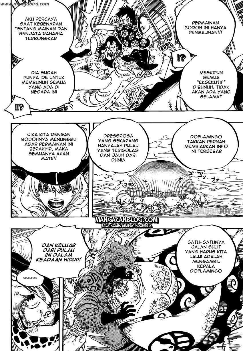 One Piece Chapter 754 - halaman 8
