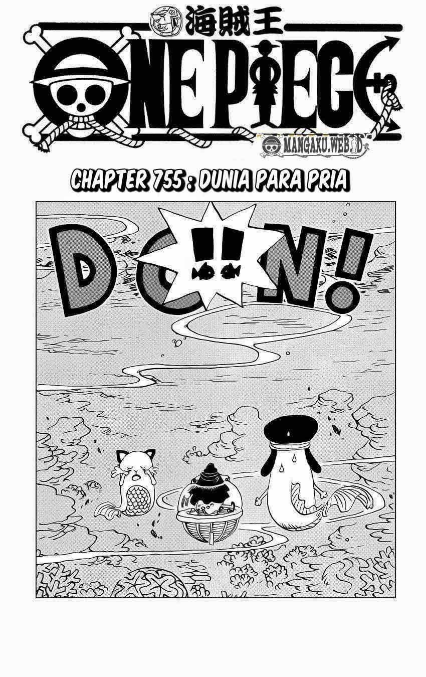 One Piece Chapter 755 - halaman 1