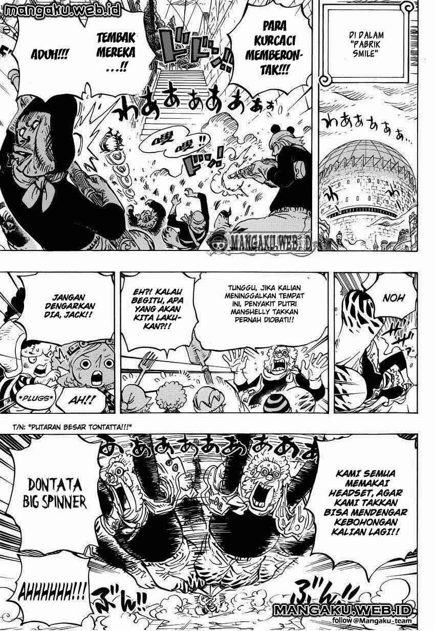 One Piece Chapter 755 - halaman 3