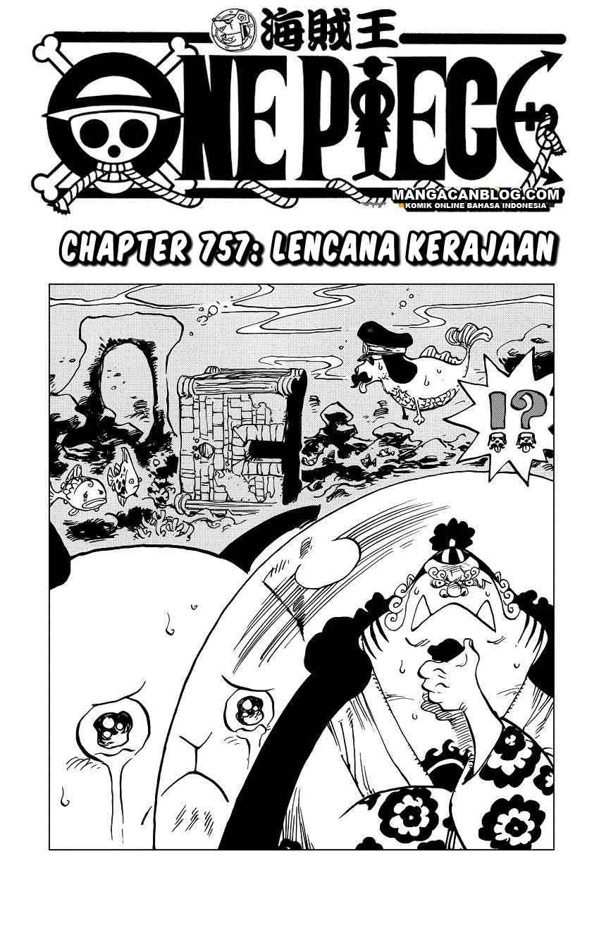 One Piece Chapter 757 - halaman 1