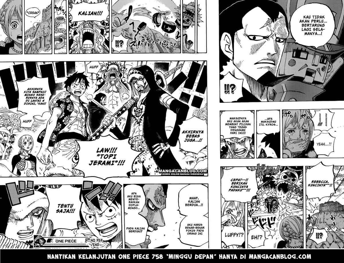One Piece Chapter 757 - halaman 15