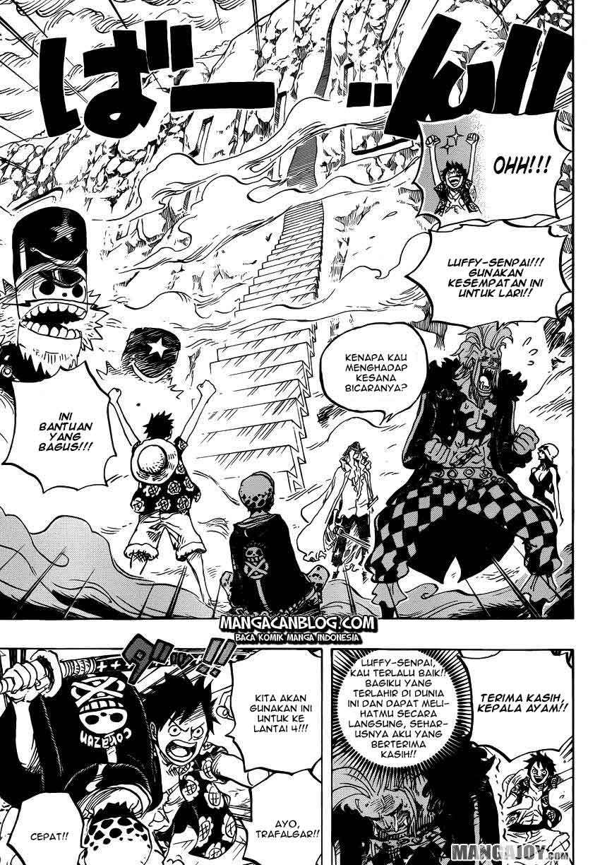One Piece Chapter 757 - halaman 3