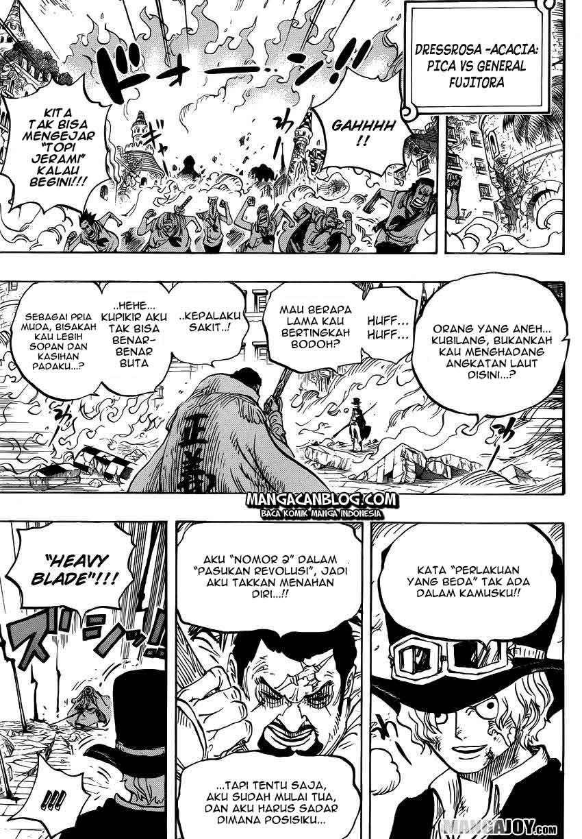 One Piece Chapter 757 - halaman 9