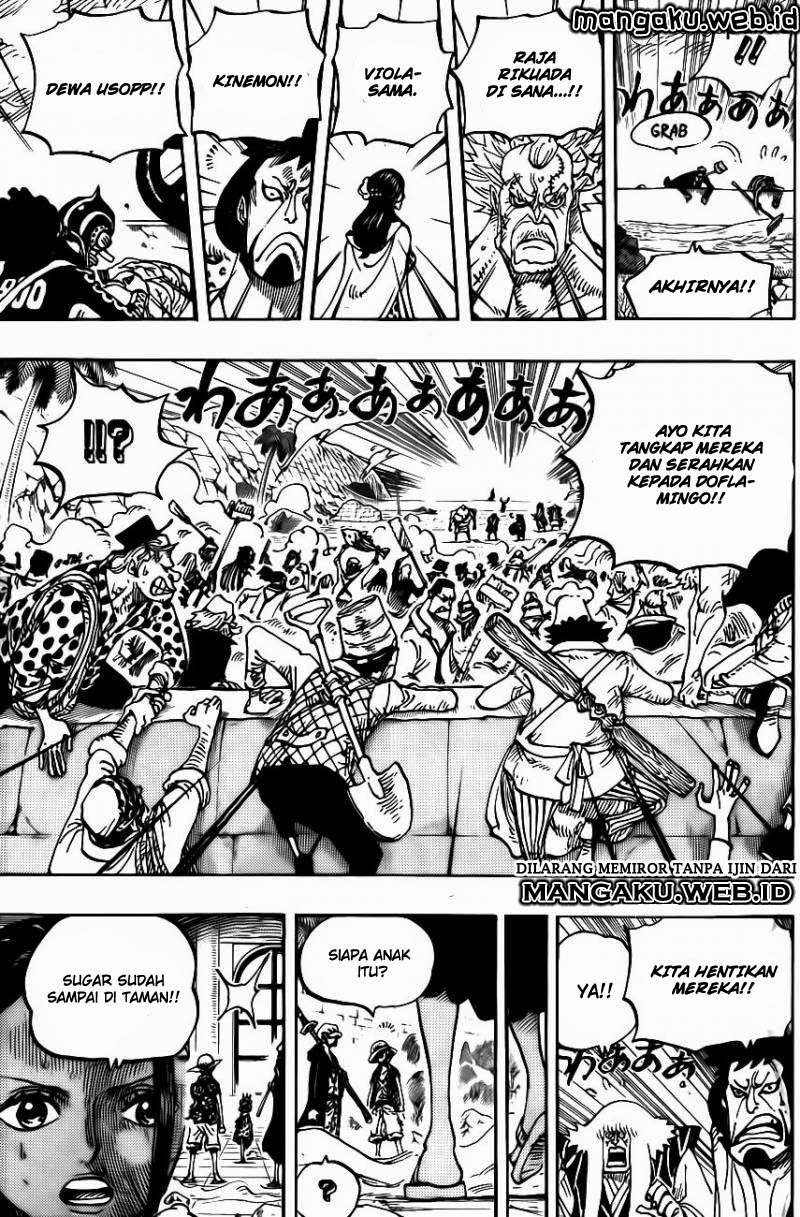 One Piece Chapter 758 - halaman 12
