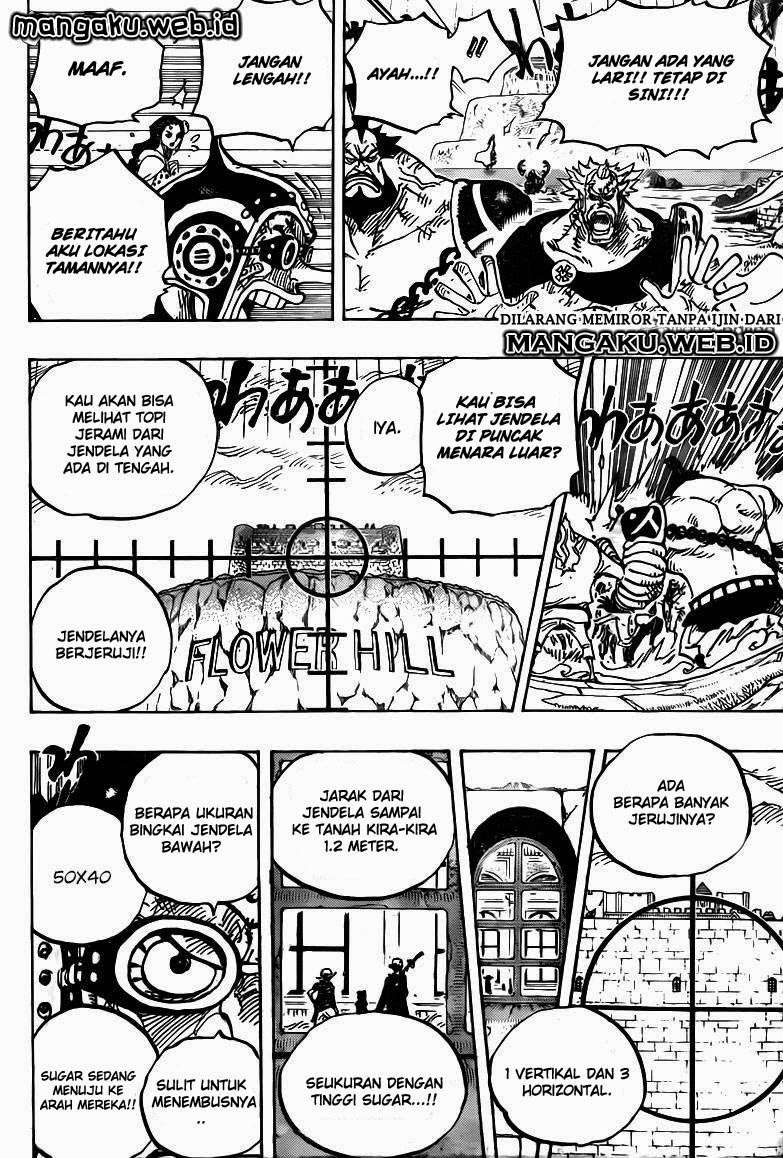 One Piece Chapter 758 - halaman 13