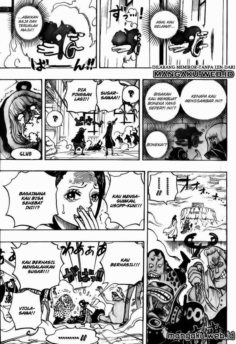 One Piece Chapter 758 - halaman 18