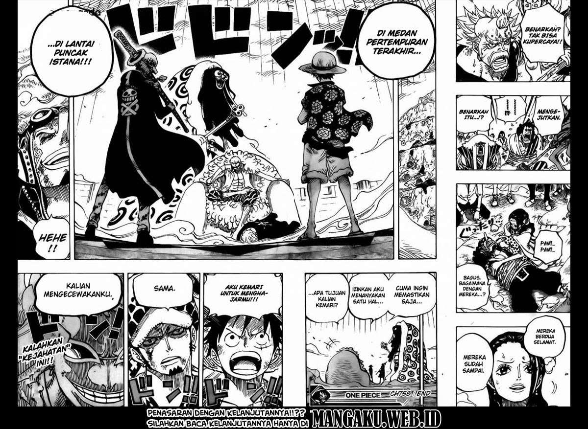 One Piece Chapter 758 - halaman 19