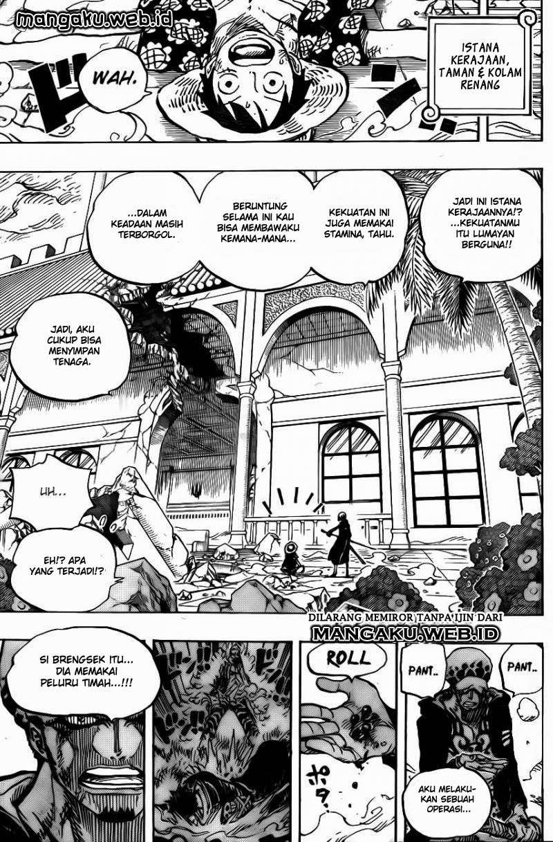 One Piece Chapter 758 - halaman 8