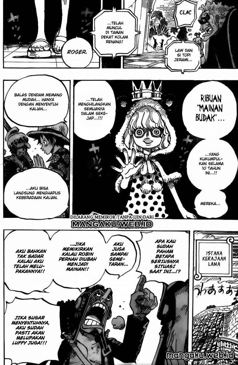 One Piece Chapter 758 - halaman 9