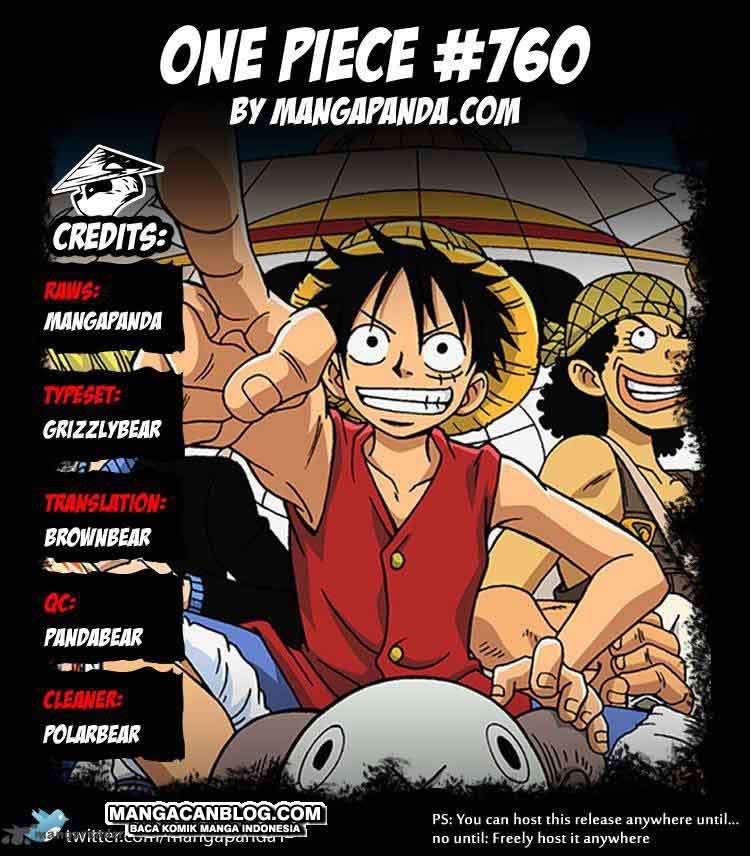One Piece Chapter 760 - halaman 1
