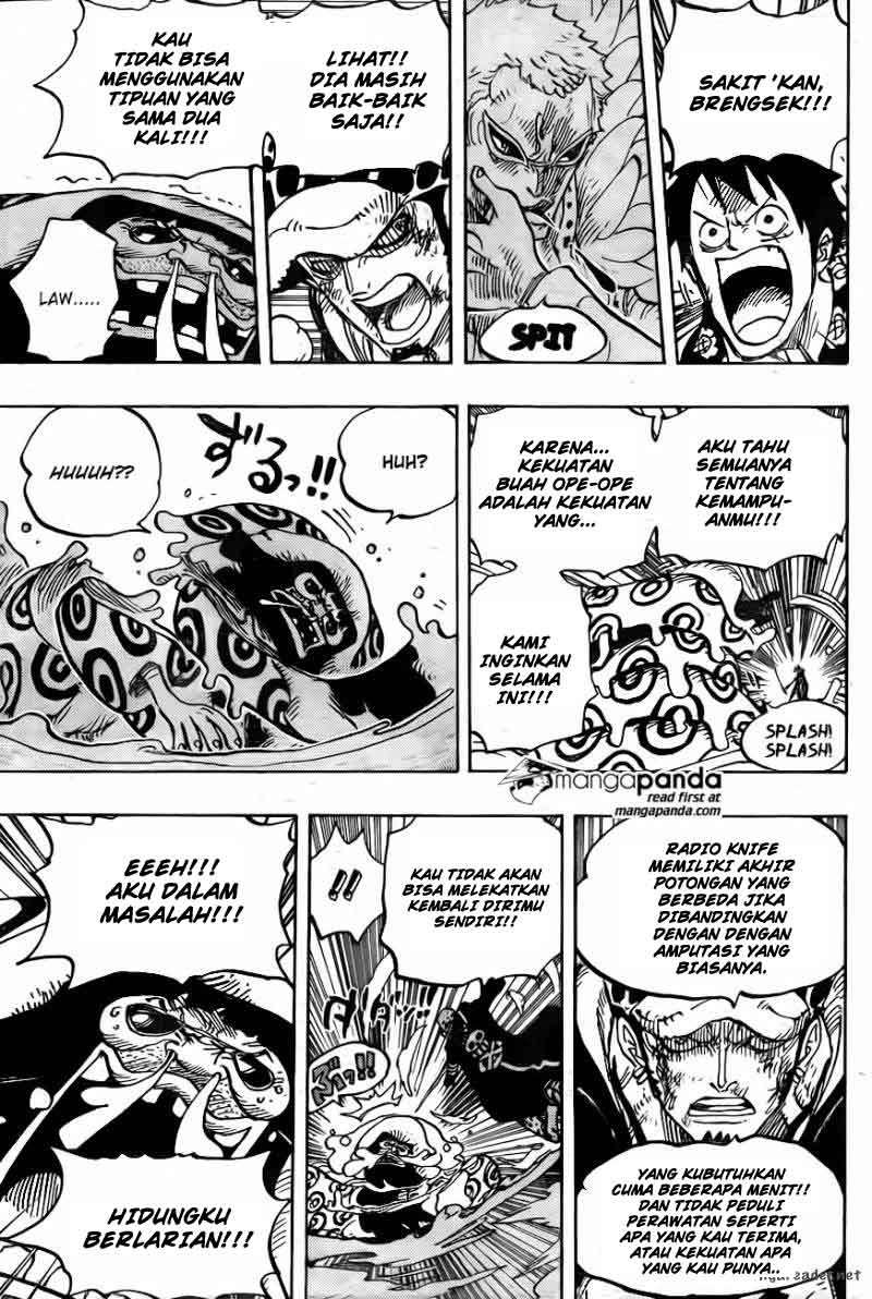 One Piece Chapter 760 - halaman 8