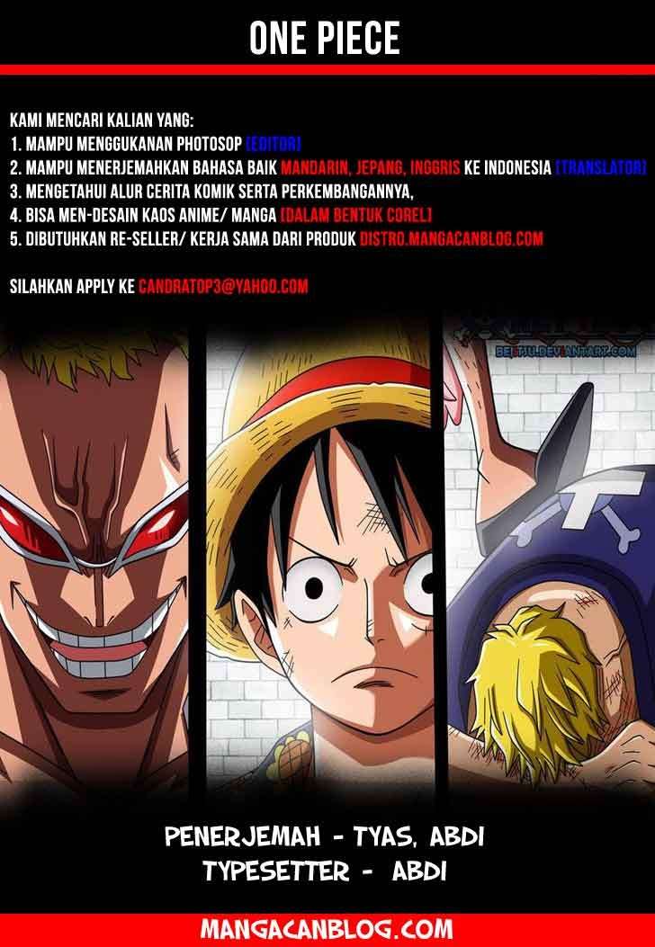 One Piece Chapter 761 - halaman 1