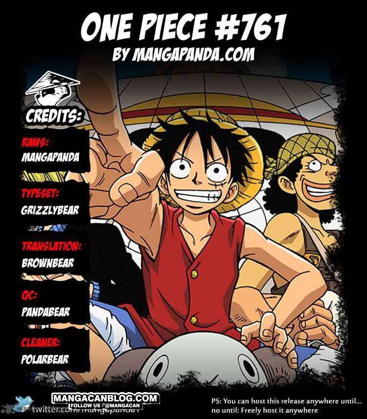 One Piece Chapter 761 - halaman 2