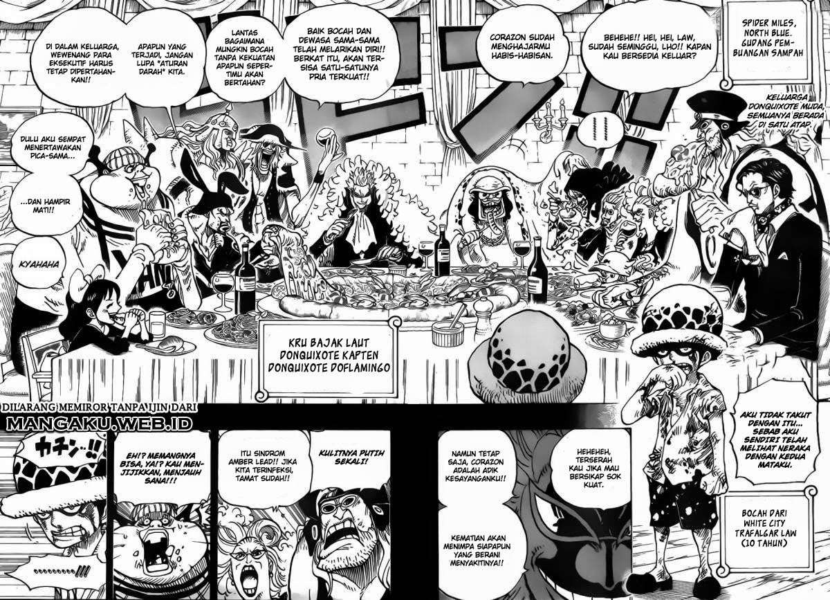 One Piece Chapter 762 - halaman 3