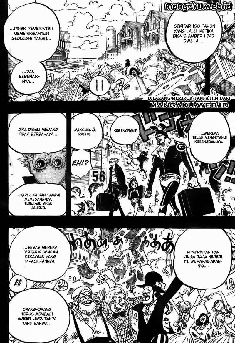 One Piece Chapter 762 - halaman 8