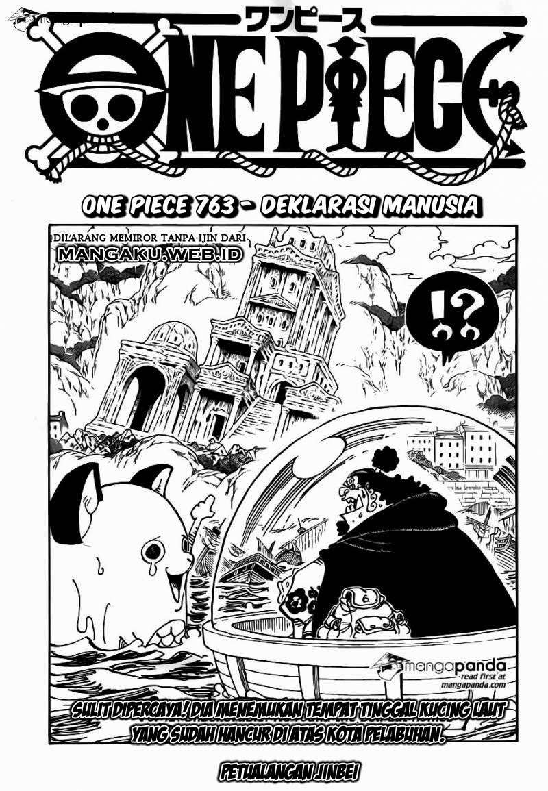 One Piece Chapter 763 - halaman 2