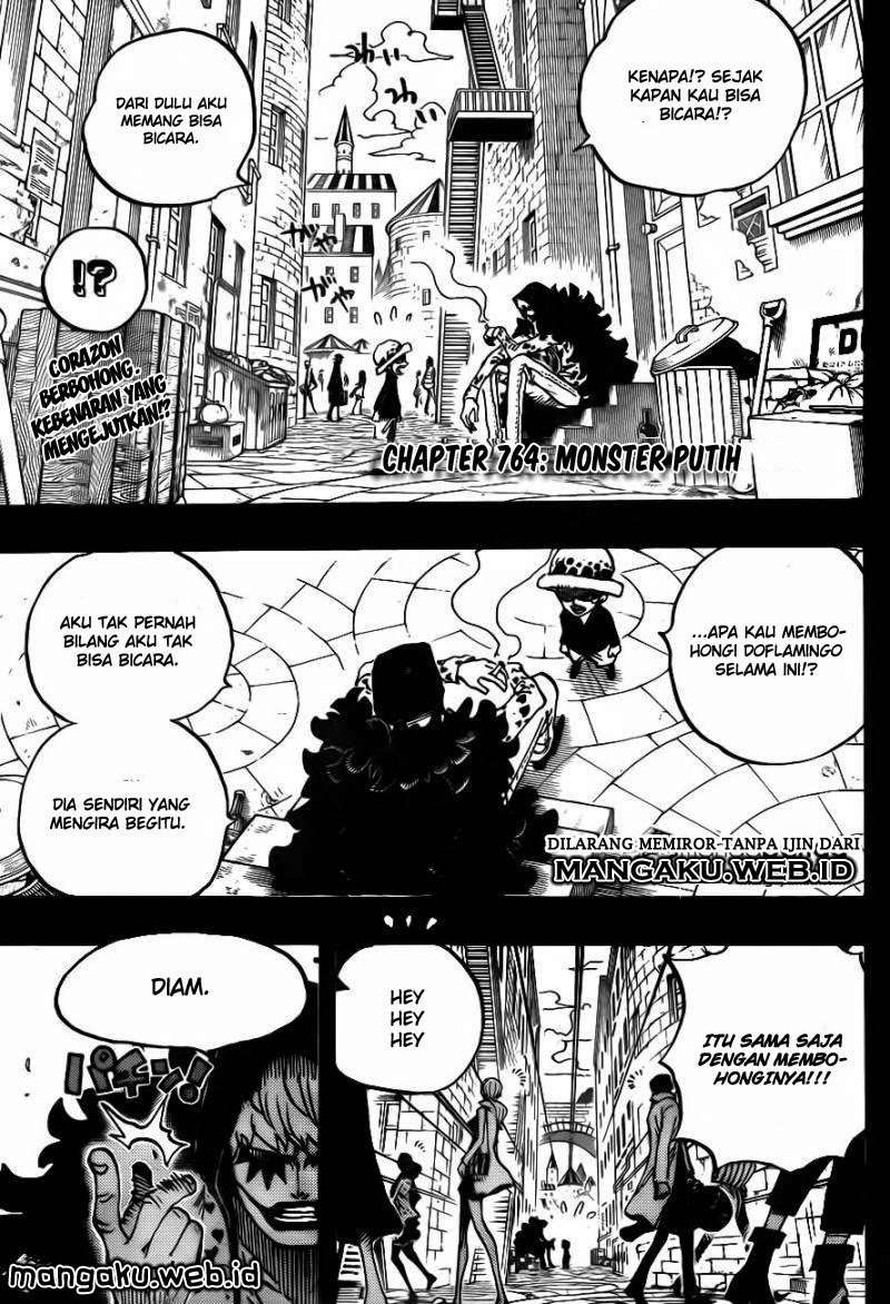One Piece Chapter 764 - halaman 4