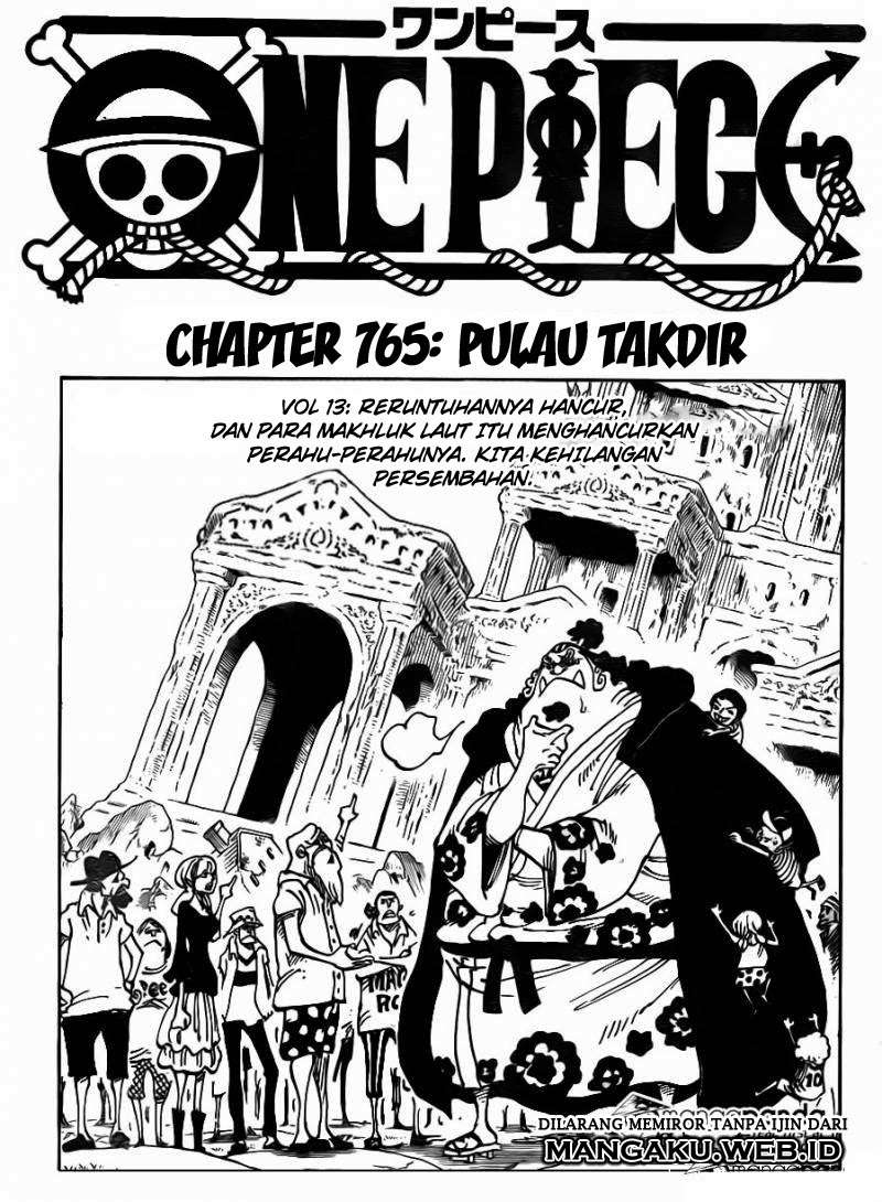 One Piece Chapter 765 - halaman 2