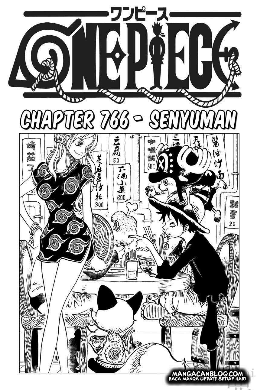 One Piece Chapter 766 - halaman 2