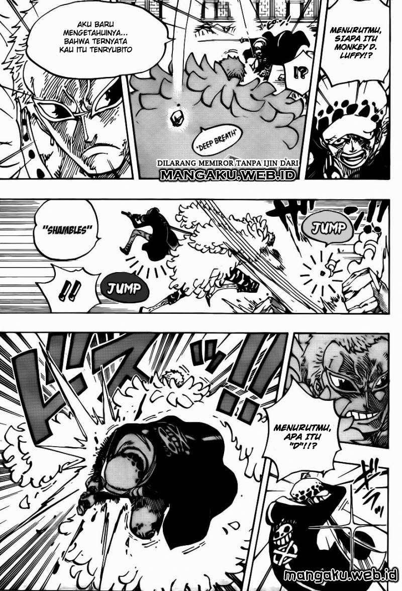 One Piece Chapter 768 - halaman 7