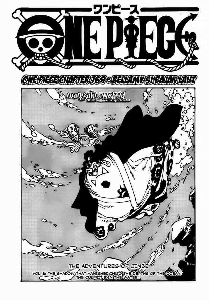 One Piece Chapter 769 - halaman 2