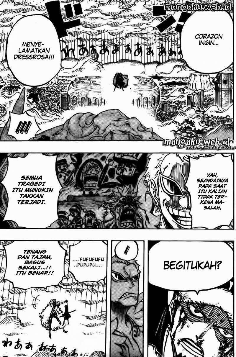 One Piece Chapter 769 - halaman 8