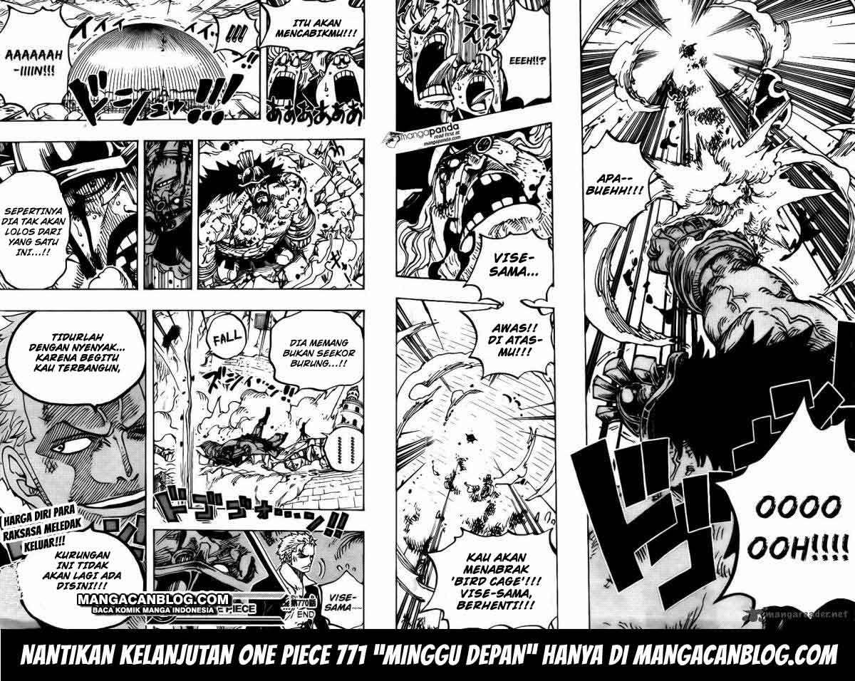 One Piece Chapter 770 - halaman 15