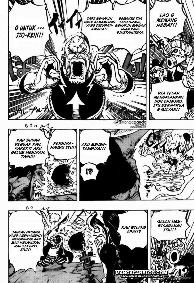 One Piece Chapter 771 - halaman 6