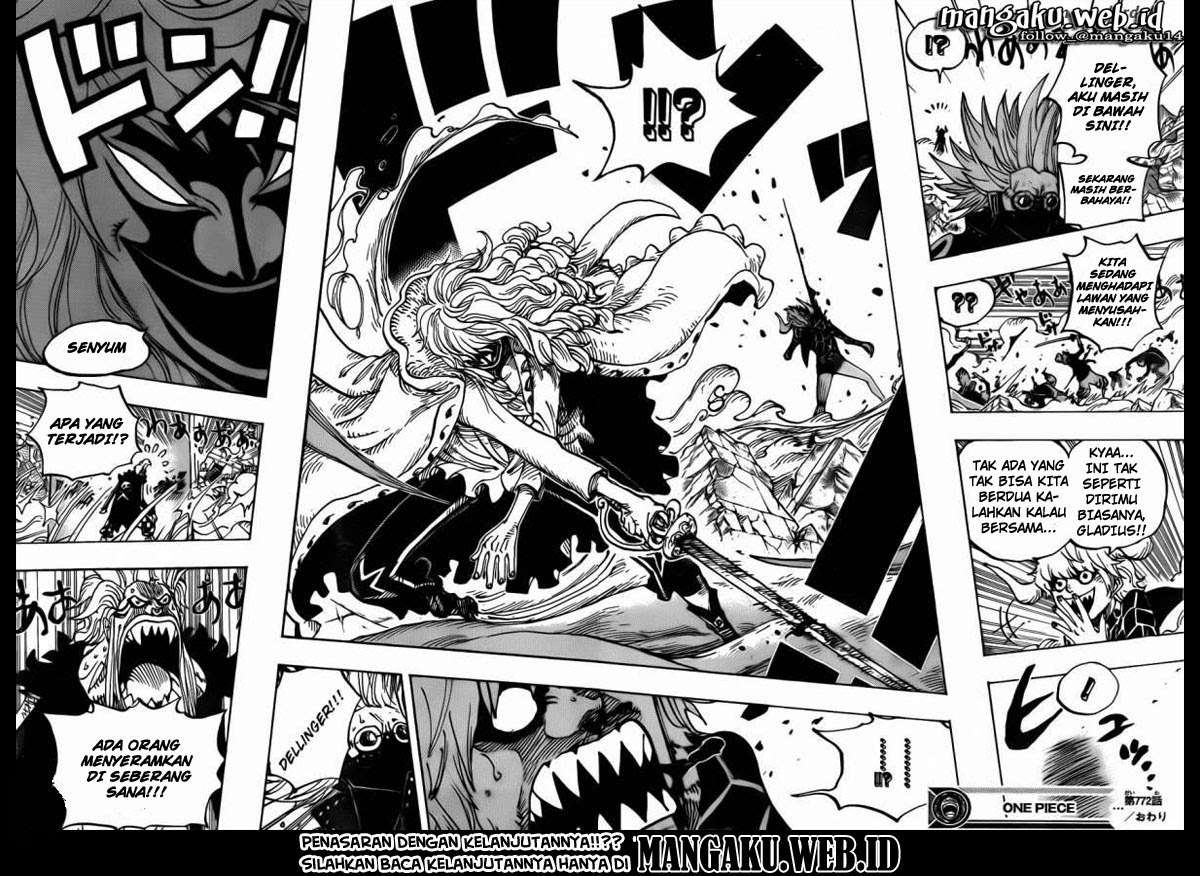 One Piece Chapter 772 - halaman 16