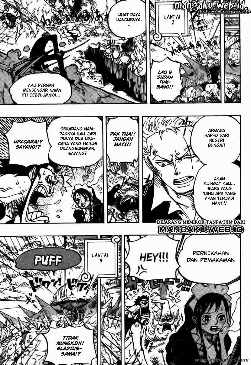 One Piece Chapter 772 - halaman 6