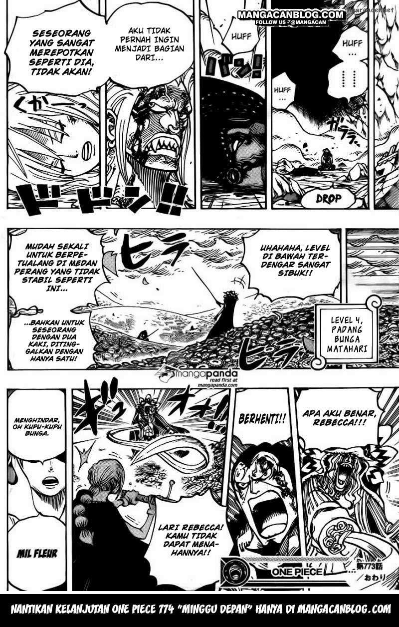 One Piece Chapter 773 - halaman 17