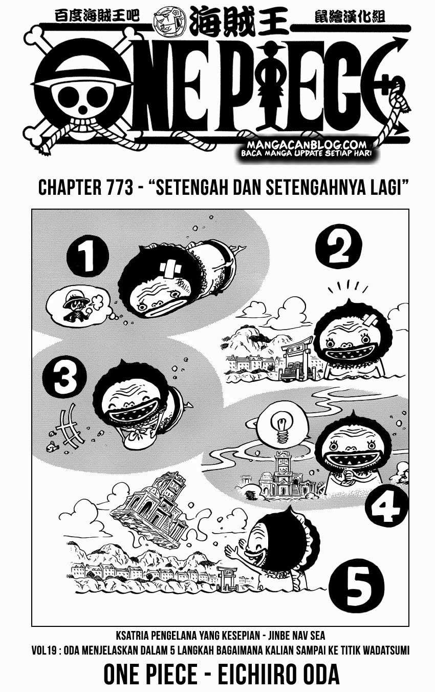 One Piece Chapter 773 - halaman 2