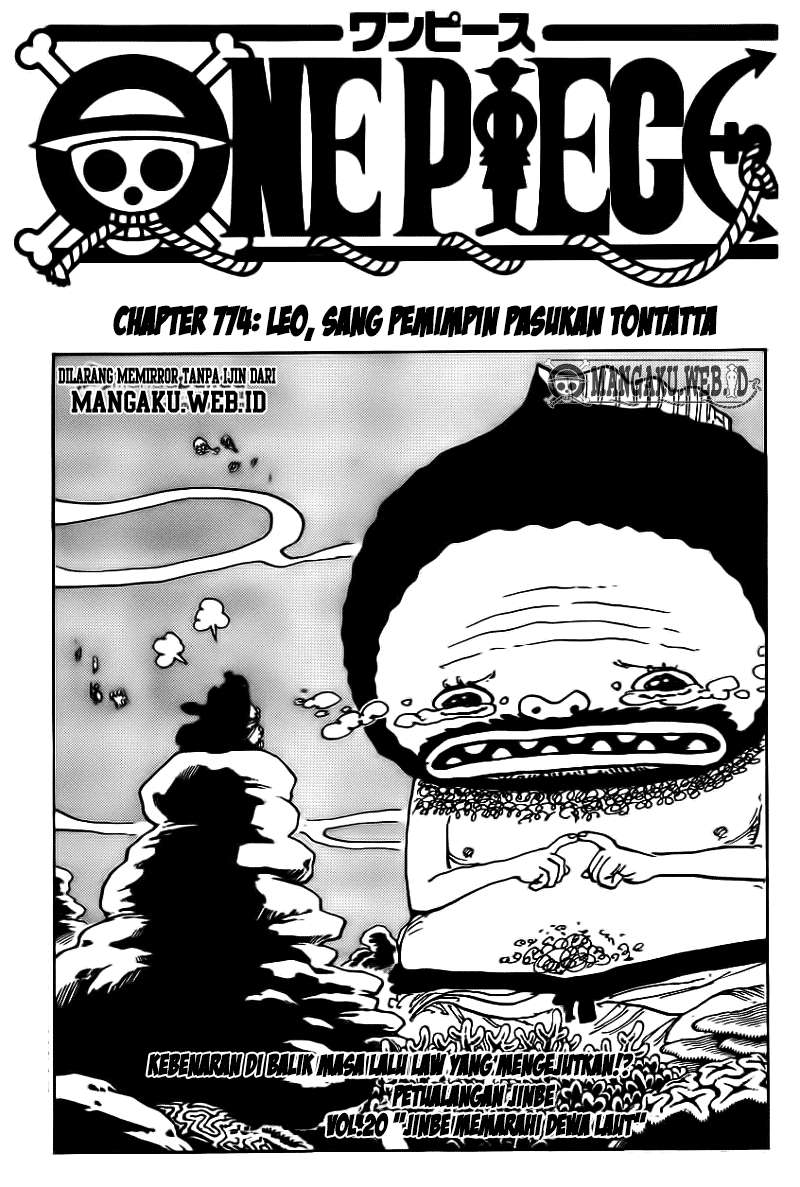 One Piece Chapter 774 - halaman 2