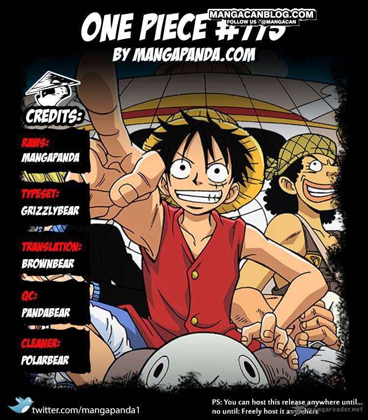 One Piece Chapter 775 - halaman 1