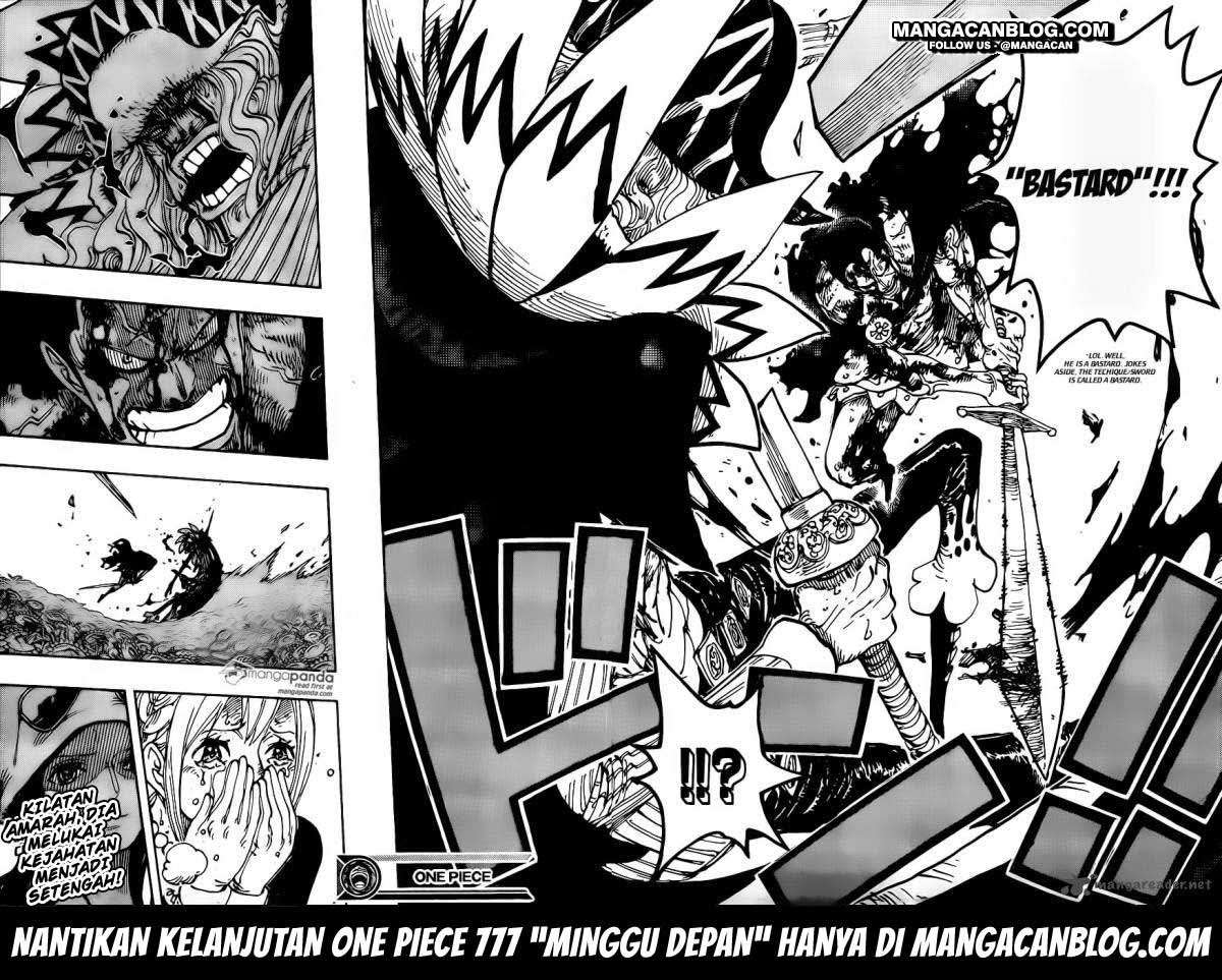 One Piece Chapter 776 - halaman 17