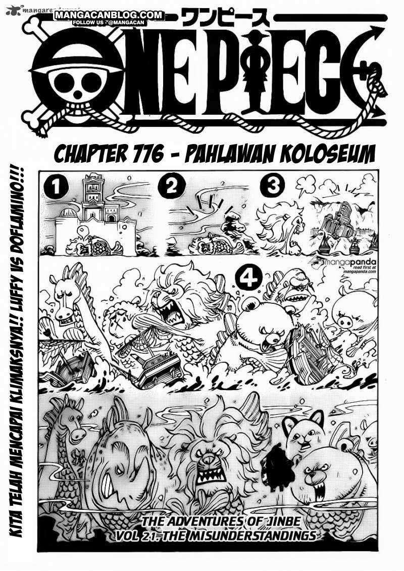 One Piece Chapter 776 - halaman 2