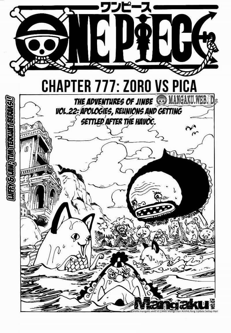 One Piece Chapter 777 - halaman 2