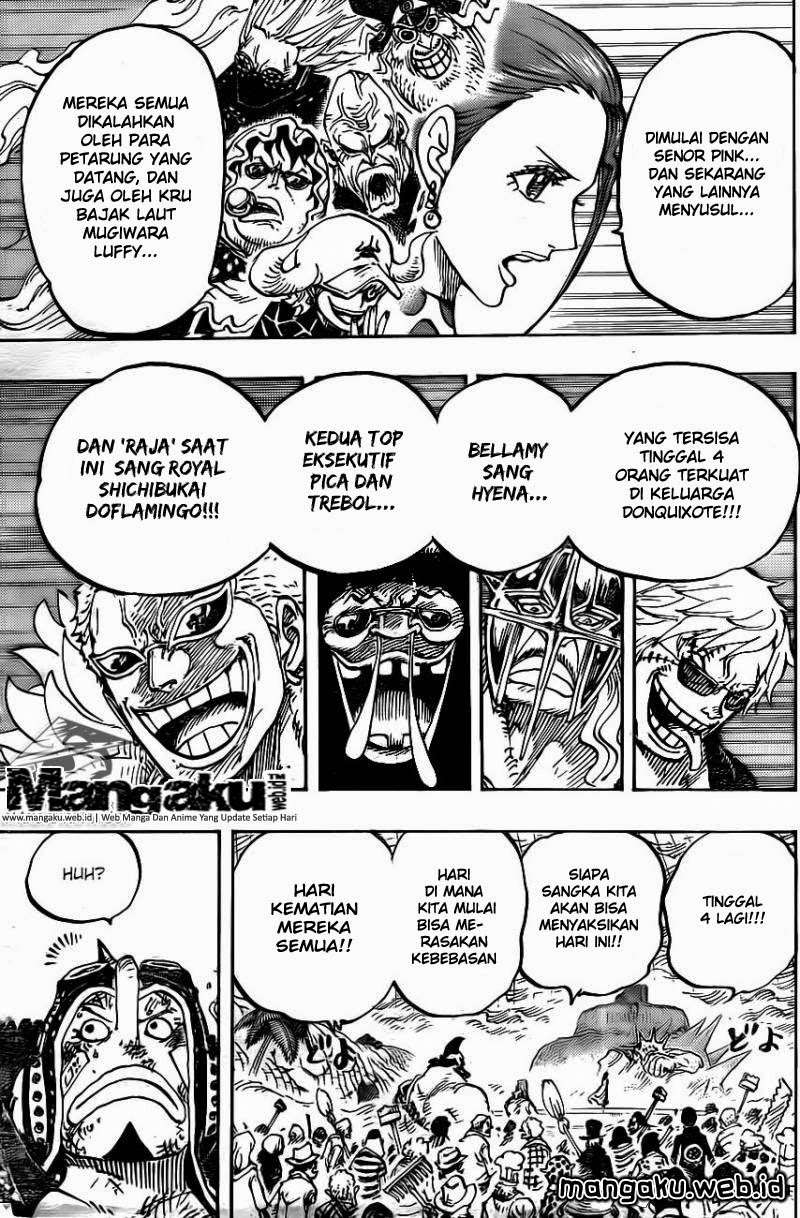 One Piece Chapter 777 - halaman 8